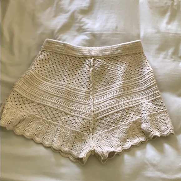 Spell Atlantic crochet boho shorts S - Picture 6 of 14